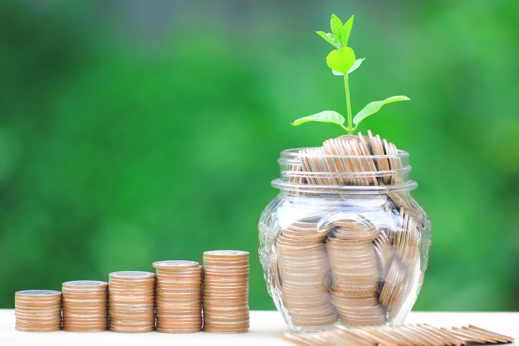 Savings and Investment Concept